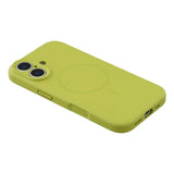 EIDERWOOD iPhone 17 Flexibelt Plast Skal med Fodrad Insida - MagSafe Kompatibelt - Grön