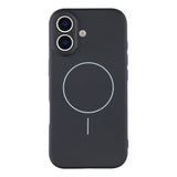 EIDERWOOD iPhone 17 Flexibelt Plast Skal med Fodrad Insida - MagSafe Kompatibelt - Svart
