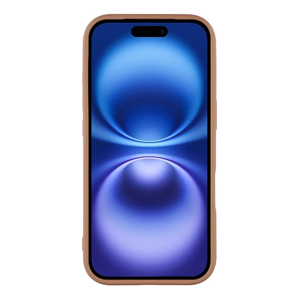 EIDERWOOD iPhone 17 Flexibelt Plast Skal med Fodrad Insida - MagSafe Kompatibelt - Brun