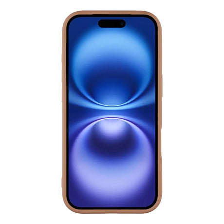 EIDERWOOD iPhone 17 Flexibelt Plast Skal med Fodrad Insida - MagSafe Kompatibelt - Brun