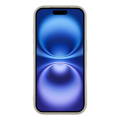 EIDERWOOD iPhone 17 Flexibelt Plast Skal med Fodrad Insida - MagSafe Kompatibelt - Grå