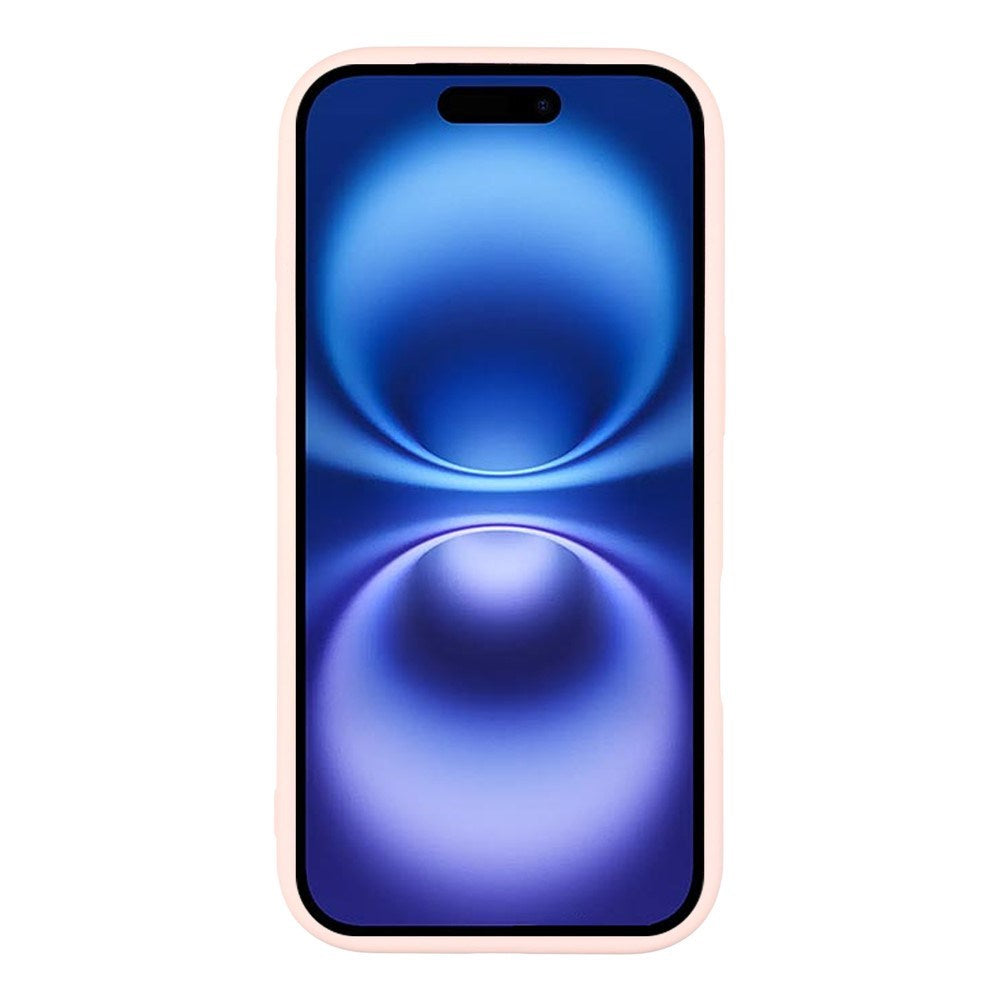 EIDERWOOD iPhone 17 Flexibelt Plast Skal med Fodrad Insida - MagSafe Kompatibelt - Rosa