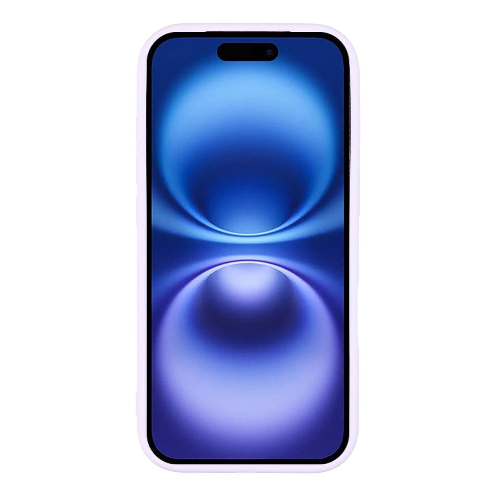 EIDERWOOD iPhone 17 Flexibelt Plast Skal med Fodrad Insida - MagSafe Kompatibelt - Ljuslila