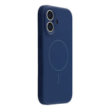 EIDERWOOD iPhone 17 Flexibelt Plast Skal med Fodrad Insida - MagSafe Kompatibelt - Mörkblå