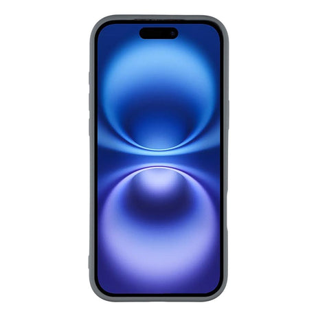 EIDERWOOD iPhone 17 Flexibelt Plast Skal med Fodrad Insida - MagSafe Kompatibelt - Mörkgrå