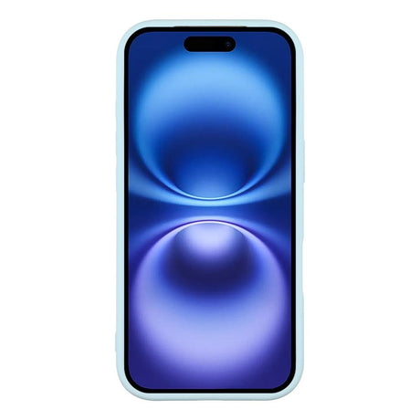 EIDERWOOD iPhone 17 Flexibelt Plast Skal med Fodrad Insida - MagSafe Kompatibelt - Ljusblå