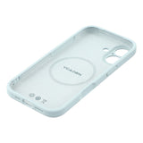 EIDERWOOD iPhone 17 Flexibelt Plast Skal med Fodrad Insida - MagSafe Kompatibelt - Ljusblå