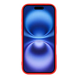 EIDERWOOD iPhone 17 Flexibelt Plast Skal med Fodrad Insida - MagSafe Kompatibelt - Röd