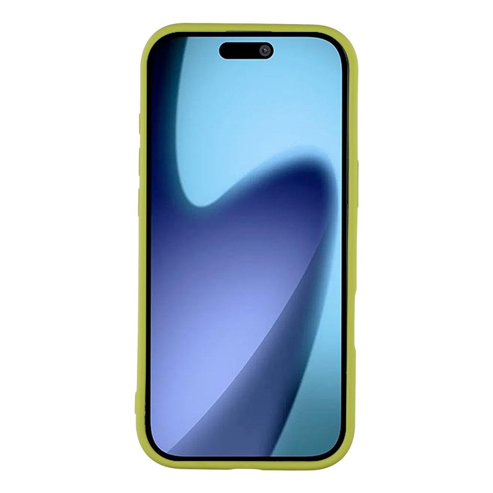 EIDERWOOD iPhone Air Flexibelt Plast Skal med Fodrad Insida - MagSafe Kompatibelt - Grön