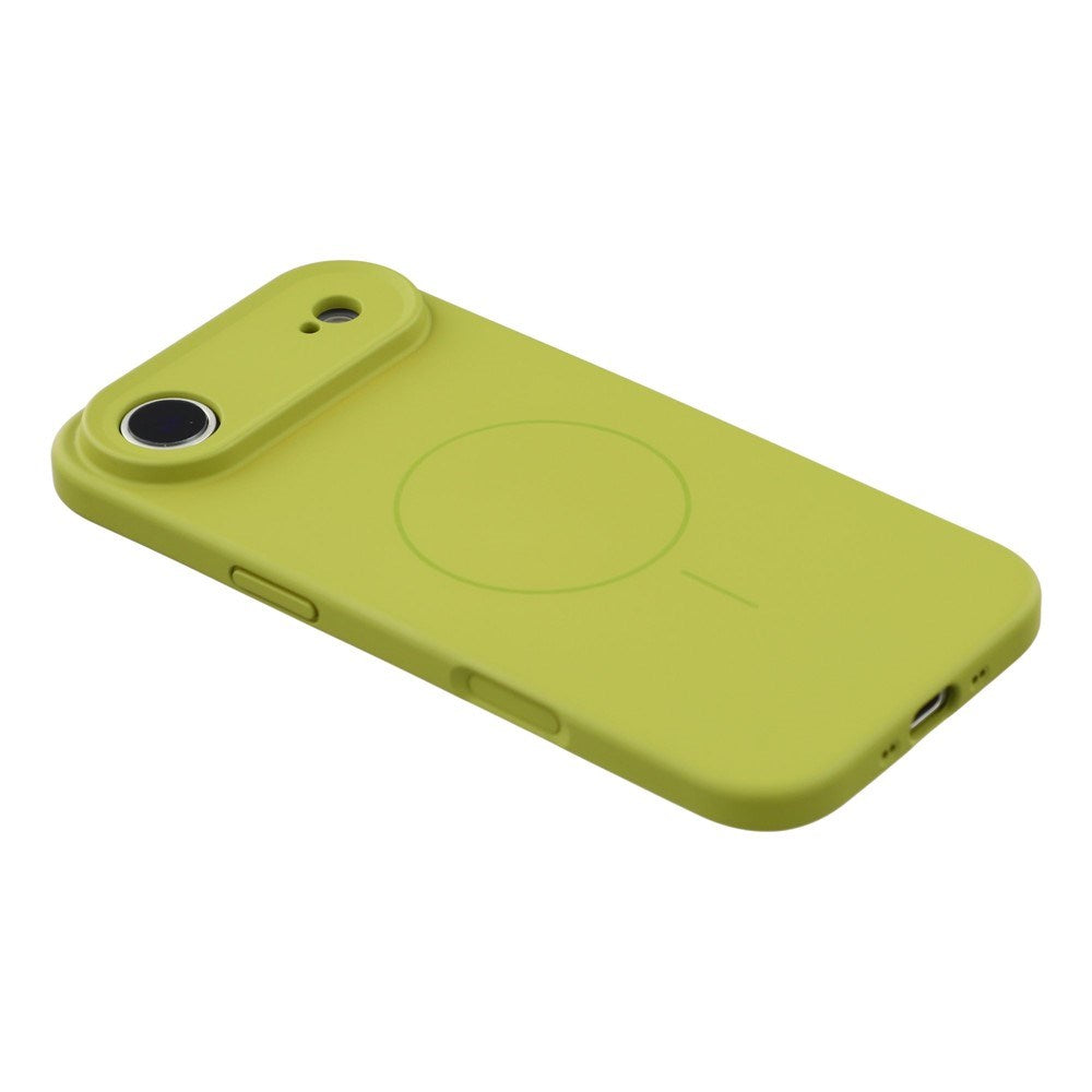 EIDERWOOD iPhone Air Flexibelt Plast Skal med Fodrad Insida - MagSafe Kompatibelt - Grön