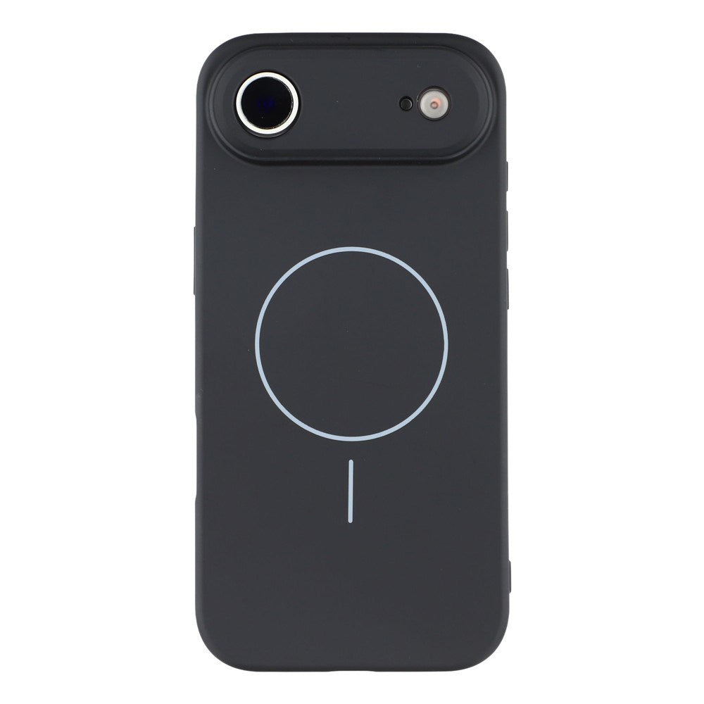 EIDERWOOD iPhone Air Flexibelt Plast Skal med Fodrad Insida - MagSafe Kompatibelt - Svart