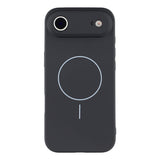 EIDERWOOD iPhone Air Flexibelt Plast Skal med Fodrad Insida - MagSafe Kompatibelt - Svart