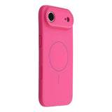 EIDERWOOD iPhone Air Flexibelt Plast Skal med Fodrad Insida - MagSafe Kompatibelt - Pink