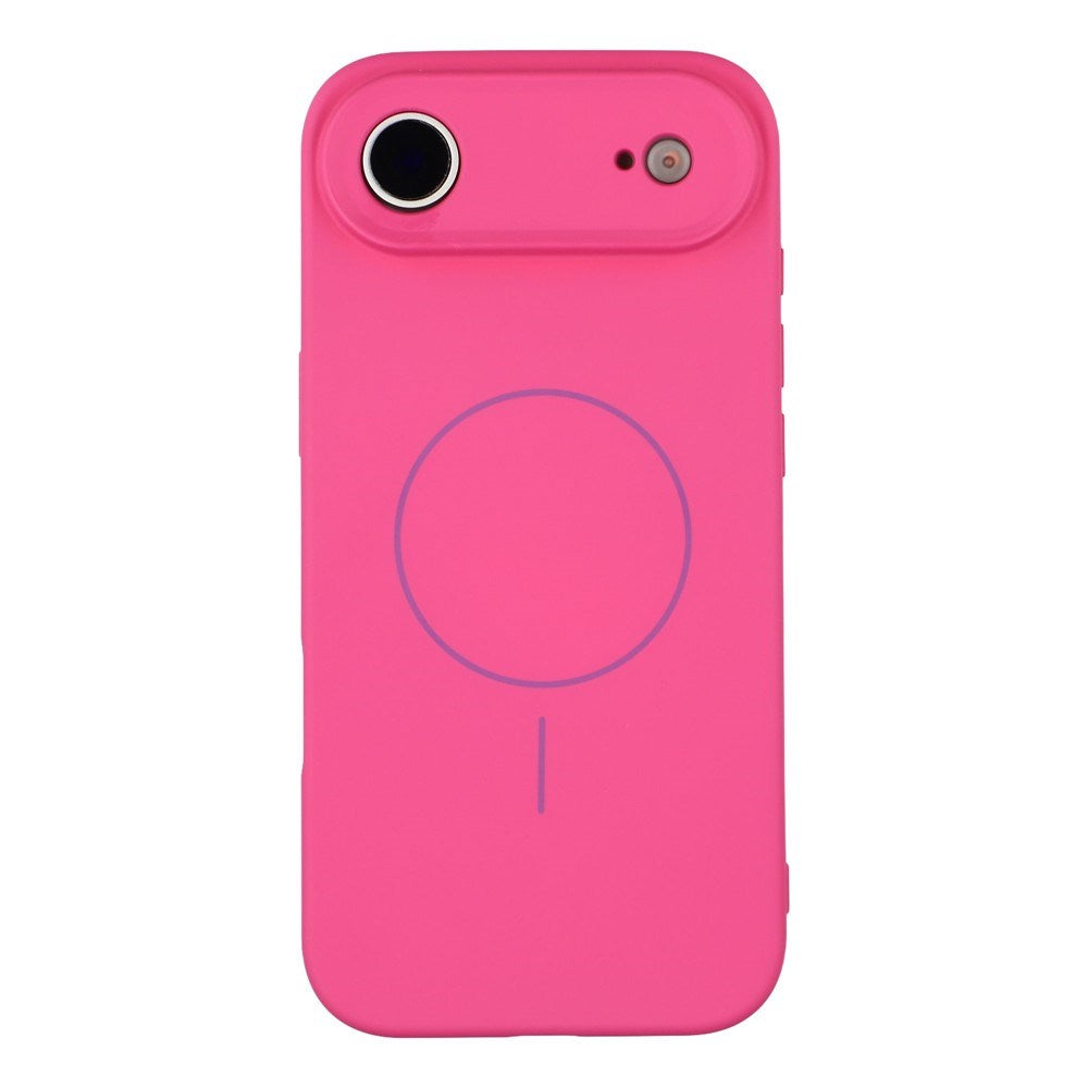 EIDERWOOD iPhone Air Flexibelt Plast Skal med Fodrad Insida - MagSafe Kompatibelt - Pink
