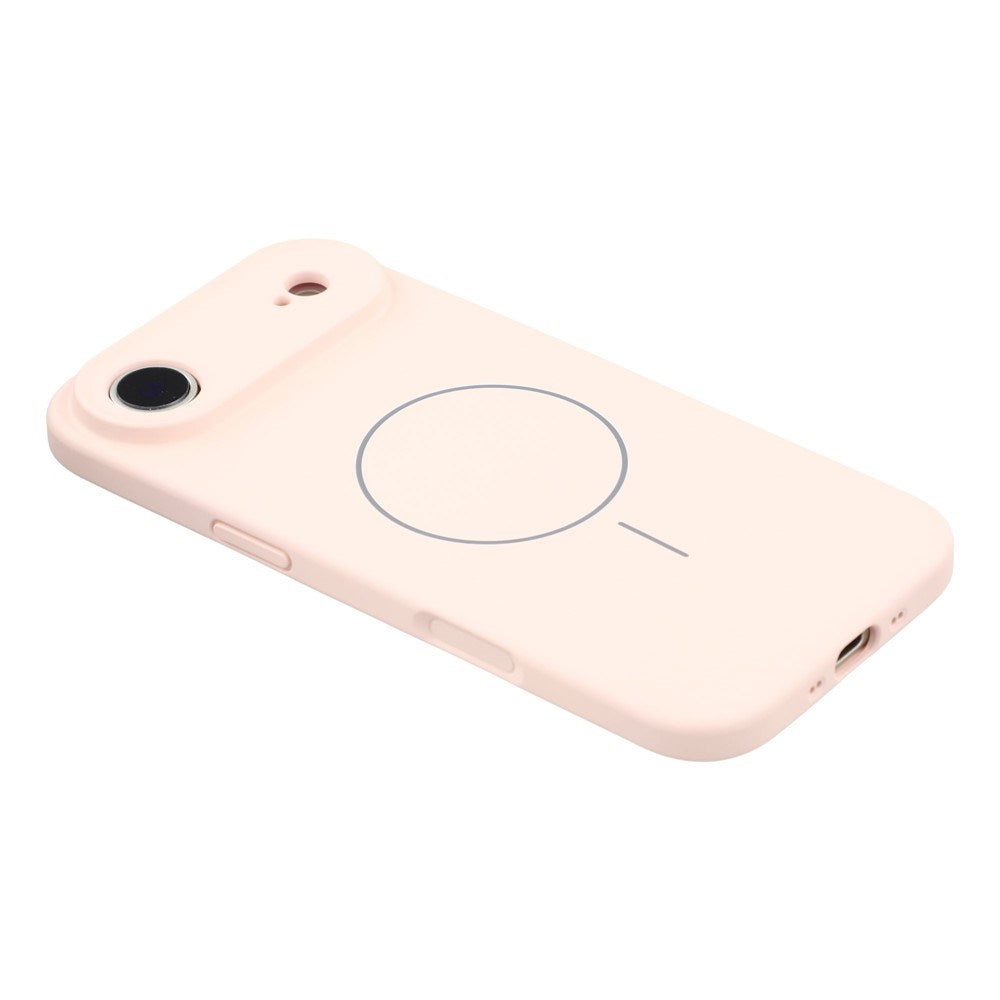 EIDERWOOD iPhone Air Flexibelt Plast Skal med Fodrad Insida - MagSafe Kompatibelt - Rosa