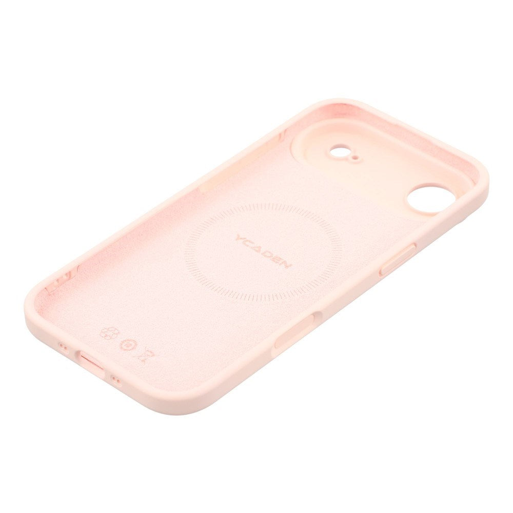 EIDERWOOD iPhone Air Flexibelt Plast Skal med Fodrad Insida - MagSafe Kompatibelt - Rosa