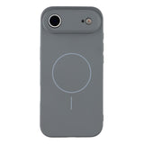 EIDERWOOD iPhone Air Flexibelt Plast Skal med Fodrad Insida - MagSafe Kompatibelt - Mörkgrå