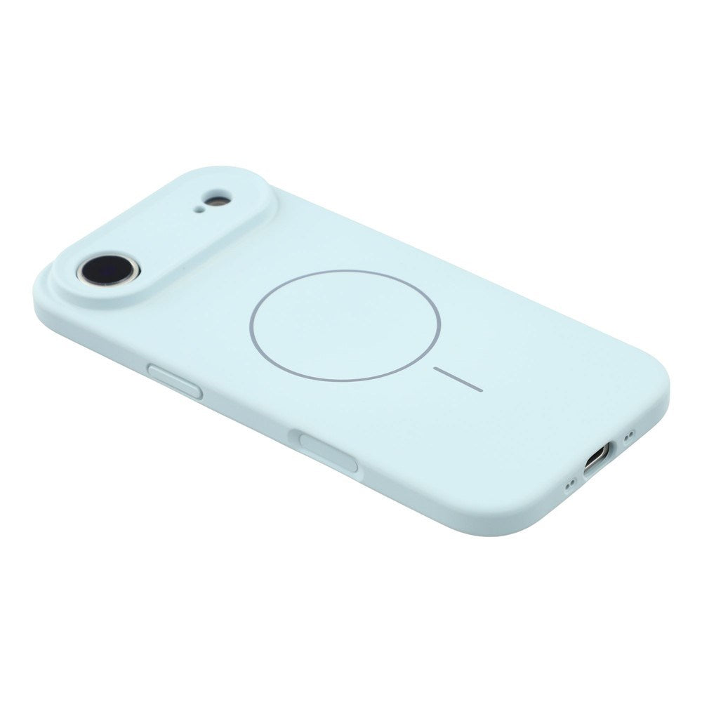 EIDERWOOD iPhone Air Flexibelt Plast Skal med Fodrad Insida - MagSafe Kompatibelt - Ljusblå