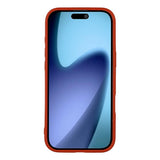 EIDERWOOD iPhone Air Flexibelt Plast Skal med Fodrad Insida - MagSafe Kompatibelt - Mörkröd