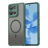 Motorola Moto G86 Power EIDERWOOD Hybrid Plast Skal - MagSafe Kompatibel - Grön