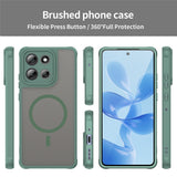 Motorola Moto G86 Power EIDERWOOD Hybrid Plast Skal - MagSafe Kompatibel - Grön