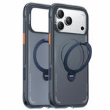 iPhone 17 Pro TORRAS Ostand Q3 Air Skal m. Kickstand - MagSafe Kompatibel - Blå