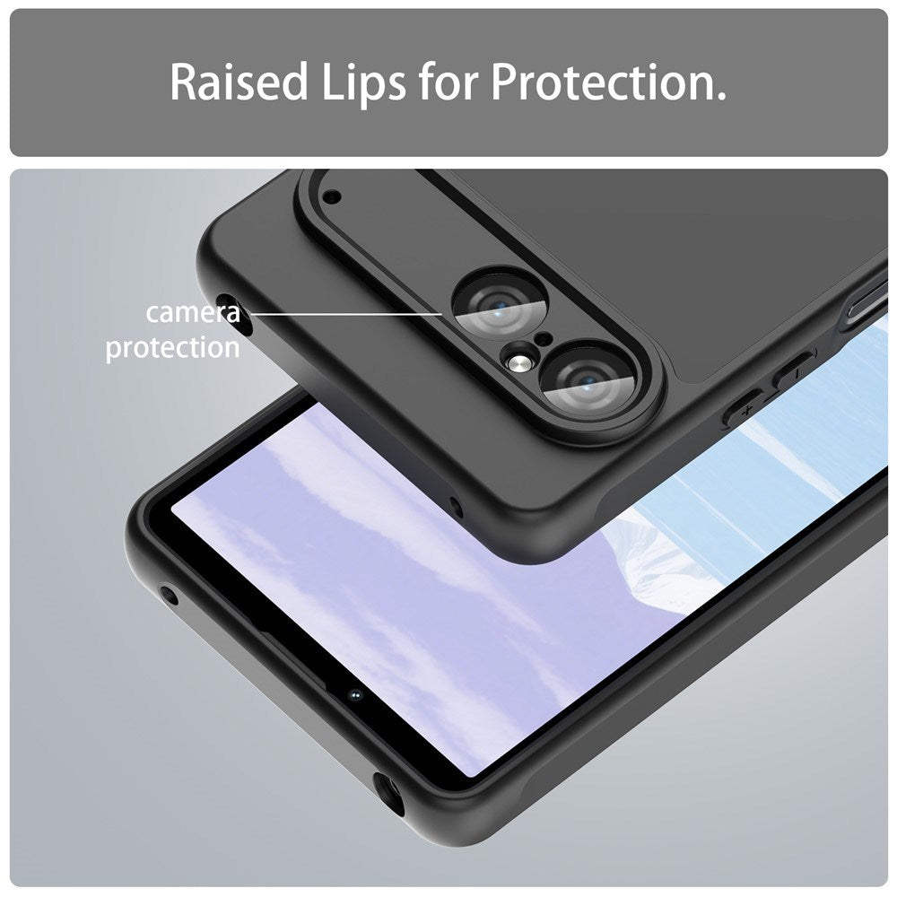 EIDERWOOD Sony Xperia 10 VII Matt Hybrid Skal - Svart