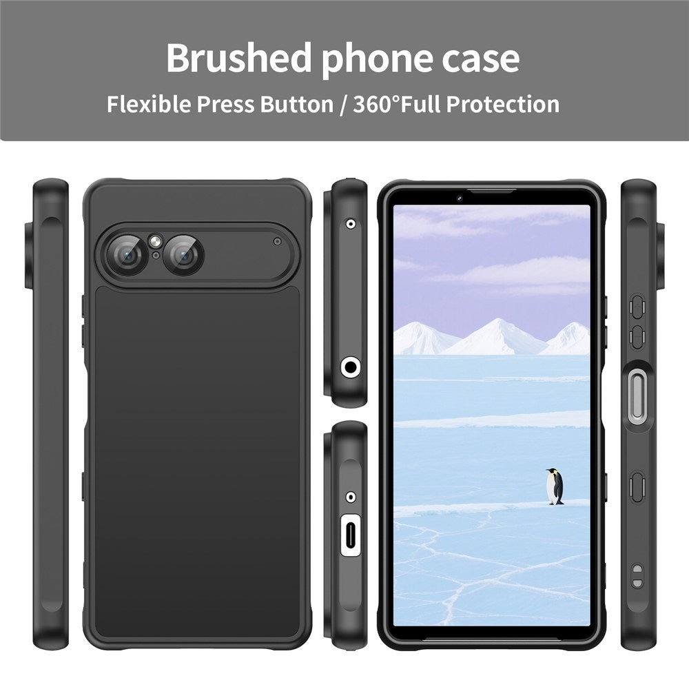 EIDERWOOD Sony Xperia 10 VII Matt Hybrid Skal - Svart