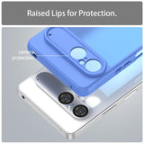 EIDERWOOD Sony Xperia 10 VII Matt Hybrid Skal - Genomskinlig / Blå