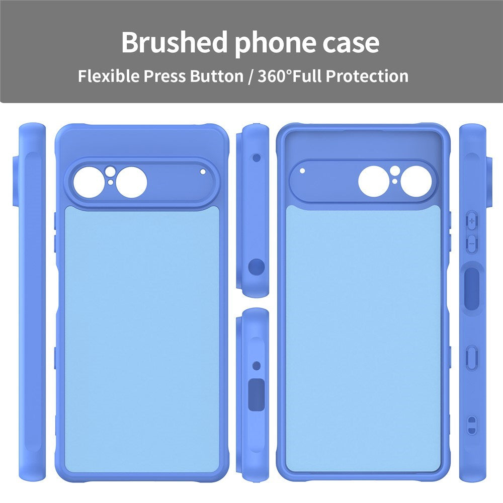 EIDERWOOD Sony Xperia 10 VII Matt Hybrid Skal - Genomskinlig / Blå