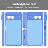 EIDERWOOD Sony Xperia 10 VII Matt Hybrid Skal - Genomskinlig / Blå