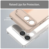 EIDERWOOD Sony Xperia 10 VII Matt Hybrid Skal - Genomskinlig / Beige