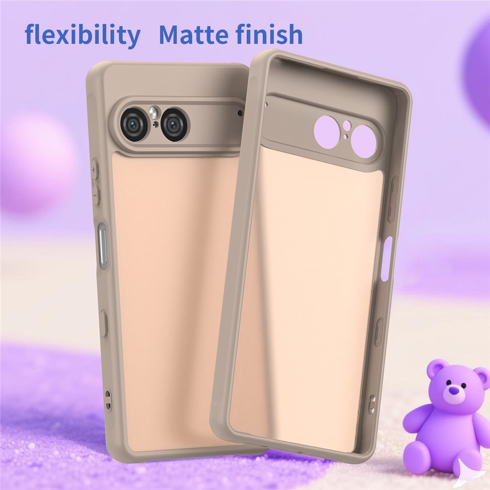 EIDERWOOD Sony Xperia 10 VII Matt Hybrid Skal - Genomskinlig / Beige