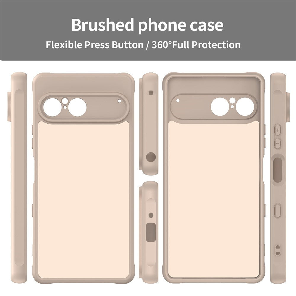 EIDERWOOD Sony Xperia 10 VII Matt Hybrid Skal - Genomskinlig / Beige