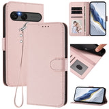 EIDERWOOD Sony Xperia 10 VII Konstläder Fodral m. Korthållare & Rem - Rosa
