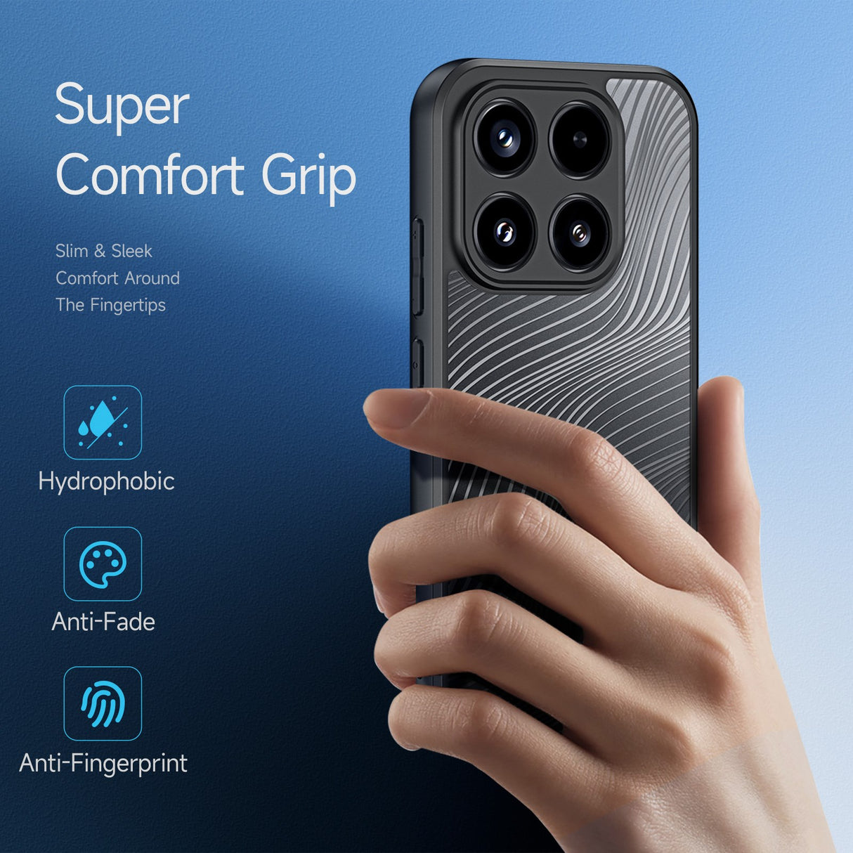 Xiaomi 17 EIDERWOOD DUX DUCIS Aimo Series Plast Skal - Genomskinlig / Svart