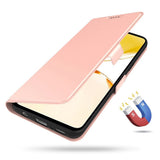 Realme Note 70T EIDERWOOD Konstläder Fodral m. Kortfack & Ställfunktion - Rosa