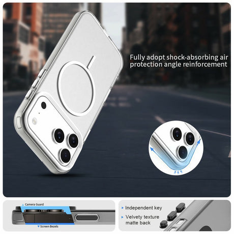 iPhone 18 Pro / 17 Pro EIDERWOOD Hybrid Plast Skal - MagSafe Kompatibel - Vit