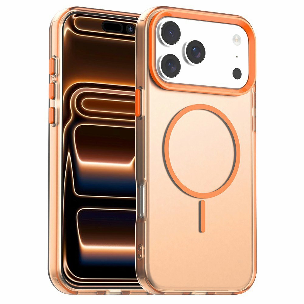 iPhone 18 Pro / 17 Pro EIDERWOOD Hybrid Plast Skal - MagSafe Kompatibel - Orange