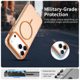 iPhone 18 Pro / 17 Pro EIDERWOOD Hybrid Plast Skal - MagSafe Kompatibel - Orange