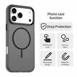 iPhone 18 Pro / 17 Pro EIDERWOOD Hybrid Plast Skal - MagSafe Kompatibel - Svart