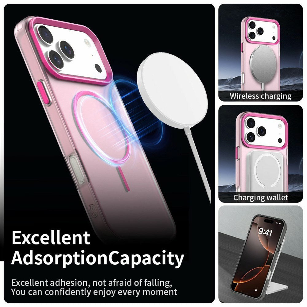 iPhone 18 Pro / 17 Pro EIDERWOOD Hybrid Plast Skal - MagSafe Kompatibel - Rosa