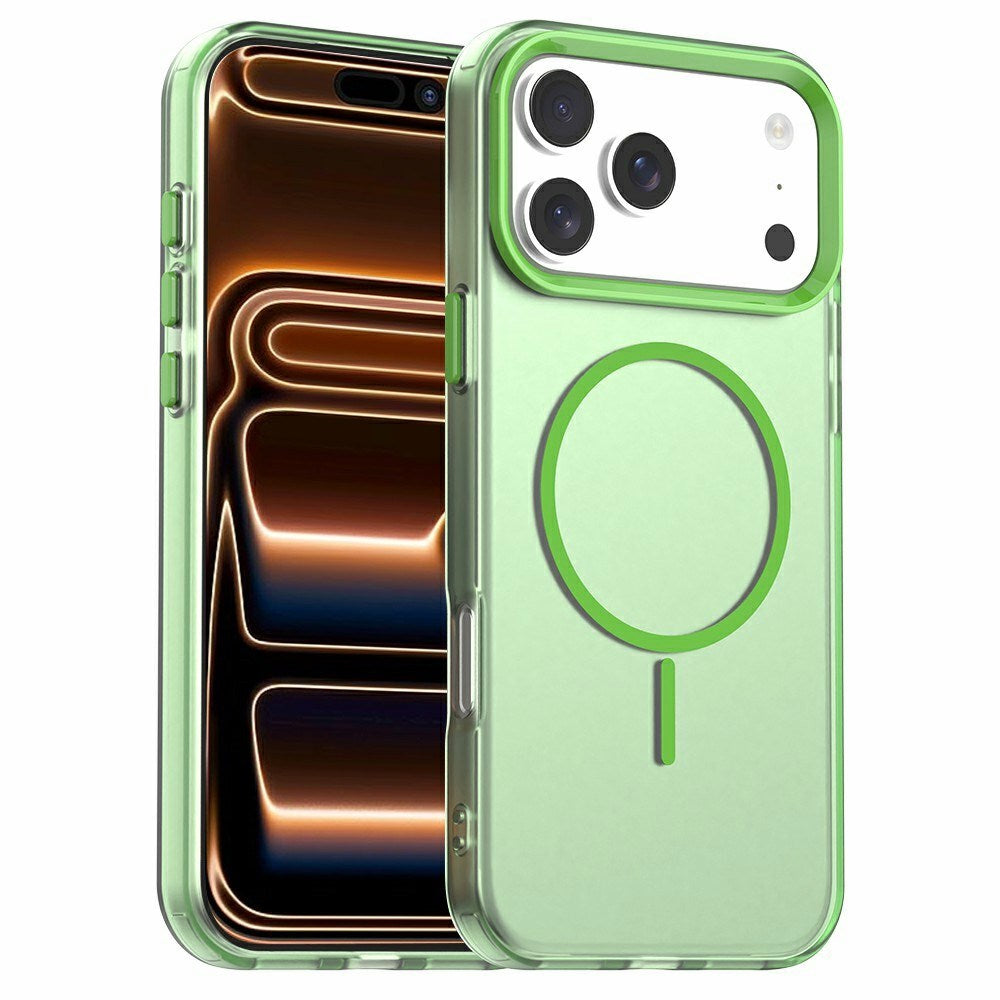 iPhone 18 Pro / 17 Pro EIDERWOOD Hybrid Plast Skal - MagSafe Kompatibel - Grön