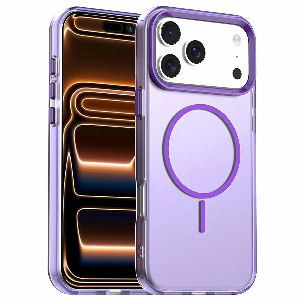 iPhone 18 Pro / 17 Pro EIDERWOOD Hybrid Plast Skal - MagSafe Kompatibel - Lila