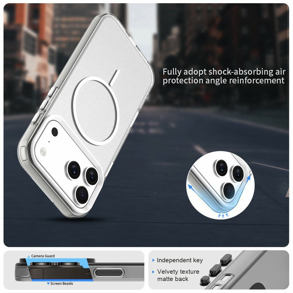 iPhone 18 Pro Max / 17 Pro Max EIDERWOOD Hybrid Plast Skal - MagSafe Kompatibel - Vit