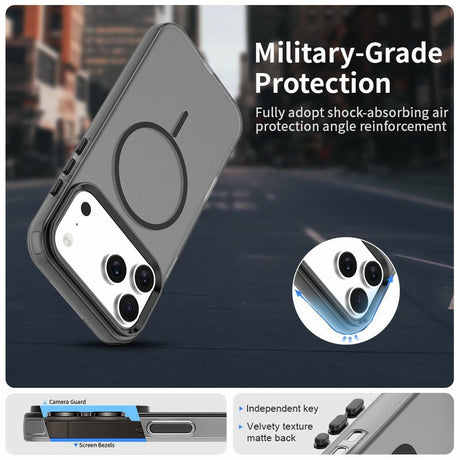 iPhone 18 Pro Max / 17 Pro Max EIDERWOOD Hybrid Plast Skal - MagSafe Kompatibel - Svart