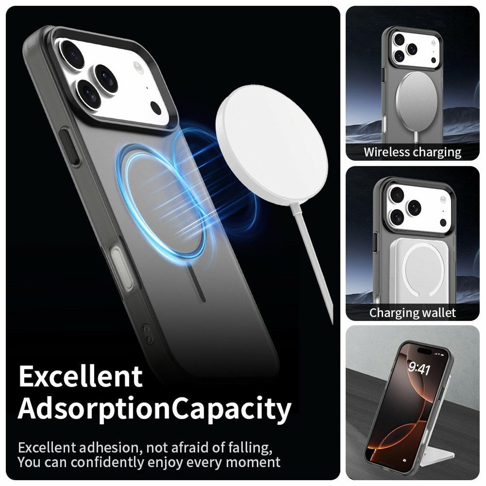 iPhone 18 Pro Max / 17 Pro Max EIDERWOOD Hybrid Plast Skal - MagSafe Kompatibel - Svart