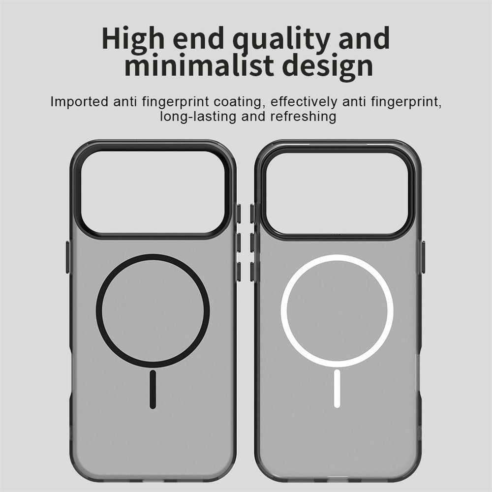iPhone 18 Pro Max / 17 Pro Max EIDERWOOD Hybrid Plast Skal - MagSafe Kompatibel - Svart