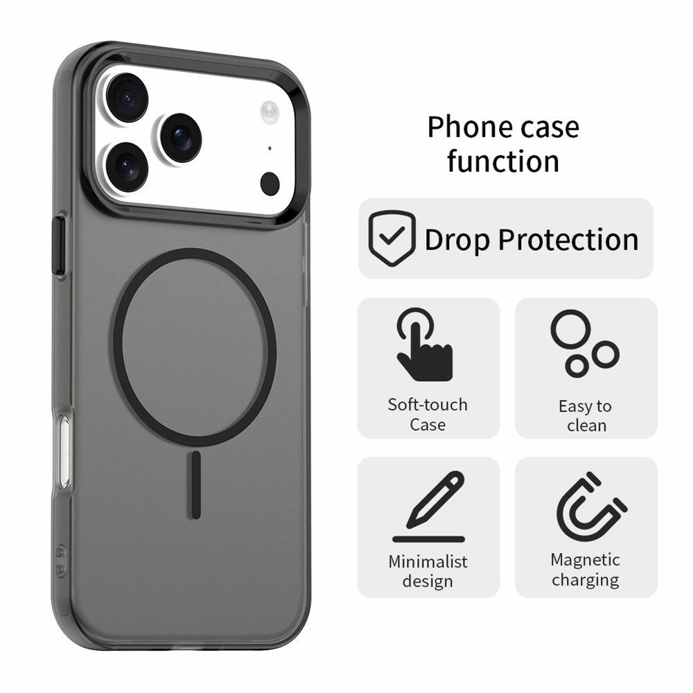 iPhone 18 Pro Max / 17 Pro Max EIDERWOOD Hybrid Plast Skal - MagSafe Kompatibel - Svart