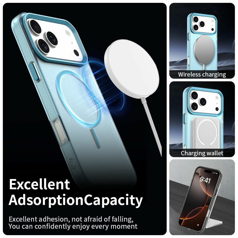 iPhone 18 Pro Max / 17 Pro Max EIDERWOOD Hybrid Plast Skal - MagSafe Kompatibel - Blå